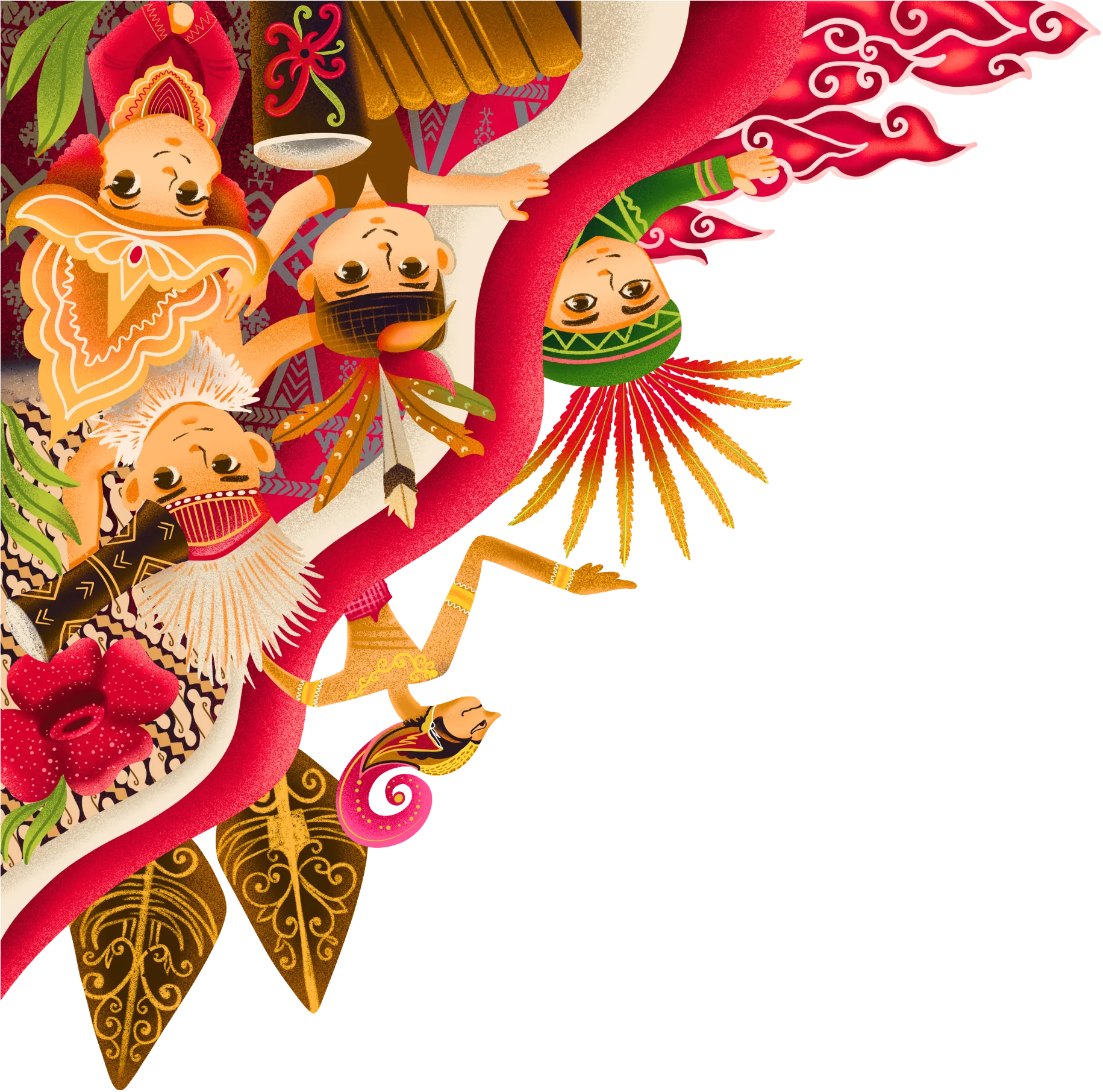 Ornamen Bawah